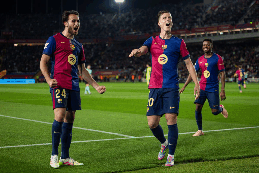 Trận đấu giữa Barcelona và Mallorca tại vòng 33 La Liga diễn ra trong thế trận một chiều, với đội chủ sân Montjuïc kiểm soát tới 79% thời lượng bóng và tung ra con số khủng khiếp: 40 pha dứt điểm. Tuy nhiên, tất cả sự áp đảo ấy chỉ mang lại một bàn thắng duy nhất – và đó là điều khiến nhiều người không khỏi lo ngại cho hàng công của đội bóng xứ Catalonia dưới thời HLV Hansi Flick.